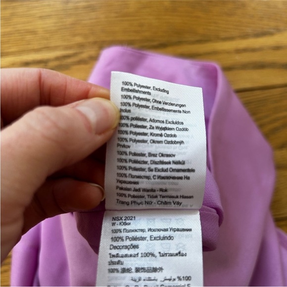 (5/$20) Cotton On Lilac Mini Skirt - Picture 9 of 9